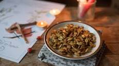 Graines de butternut grillées